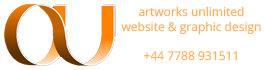 https://artworksunlimited.co.uk website and graphic design