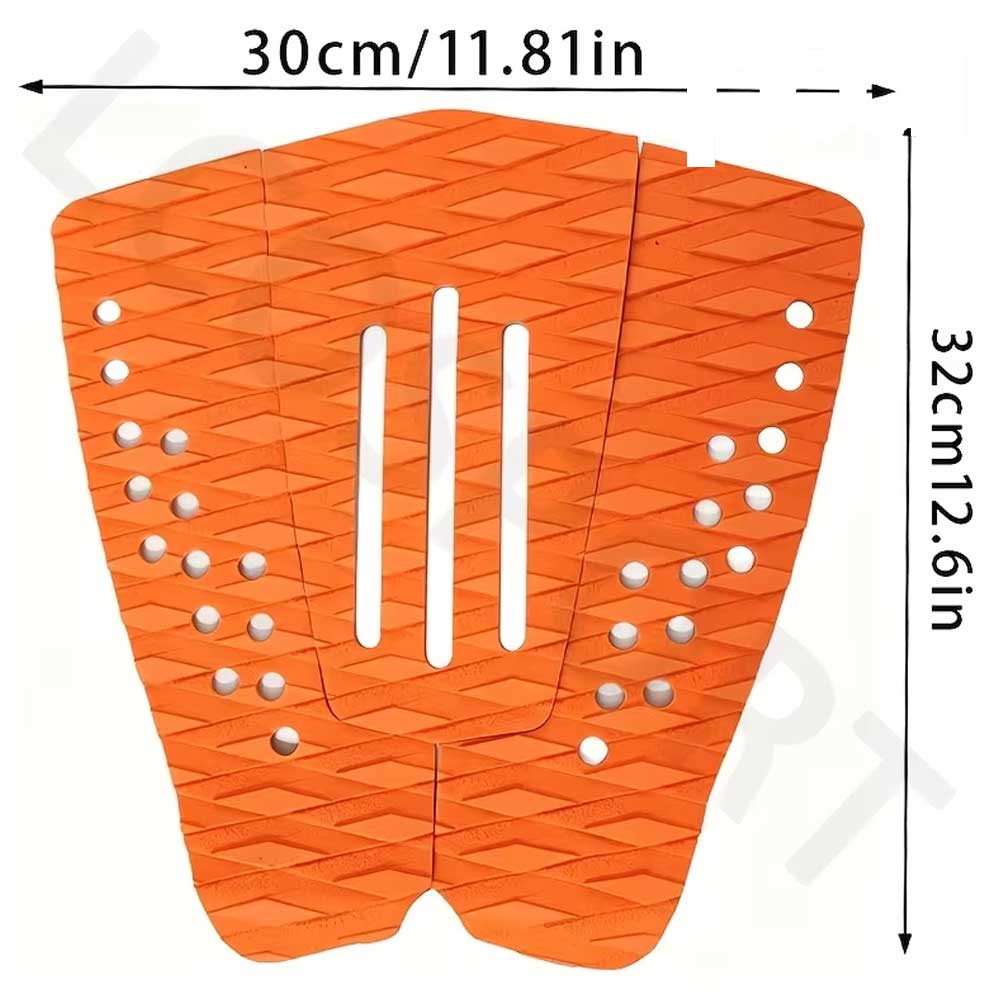 Traction pad dimensions